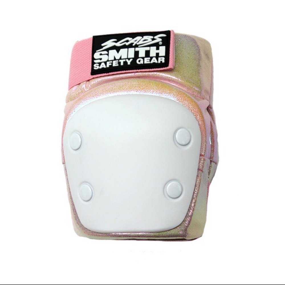 SCABS COTTON CANDY*ELBOW PADS ADULT. SIZE SMALL.